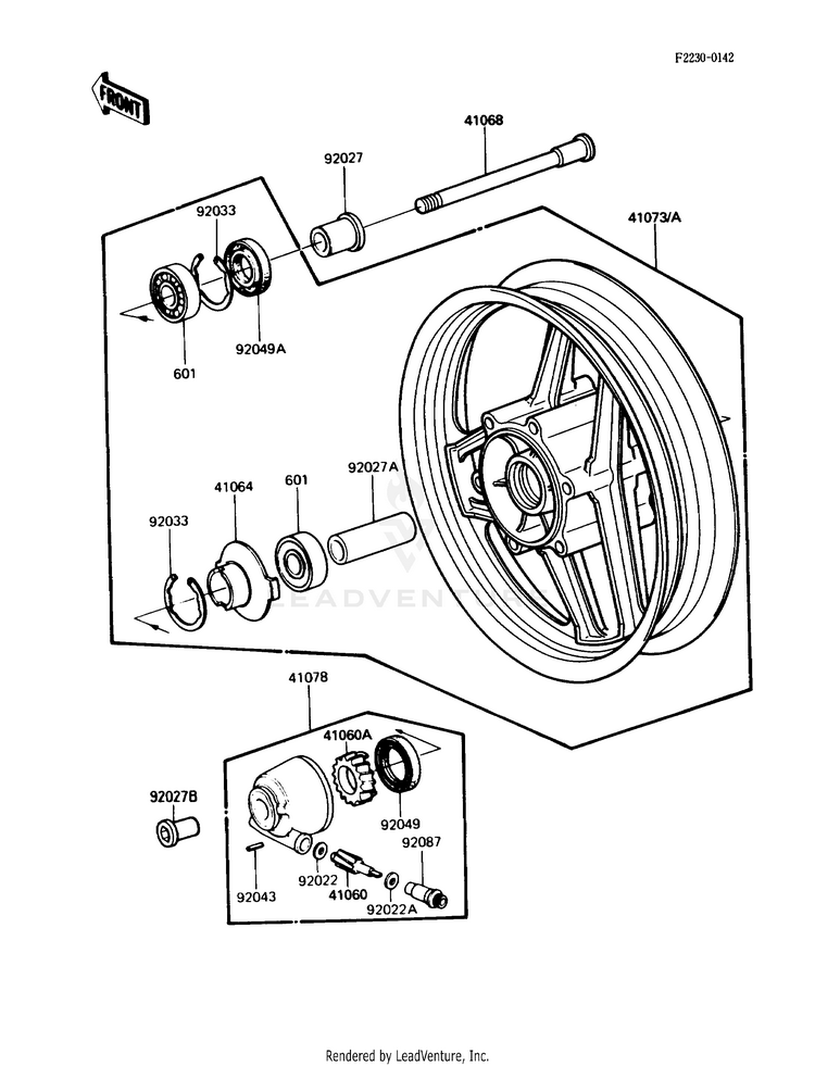 Front Wheel Schematic