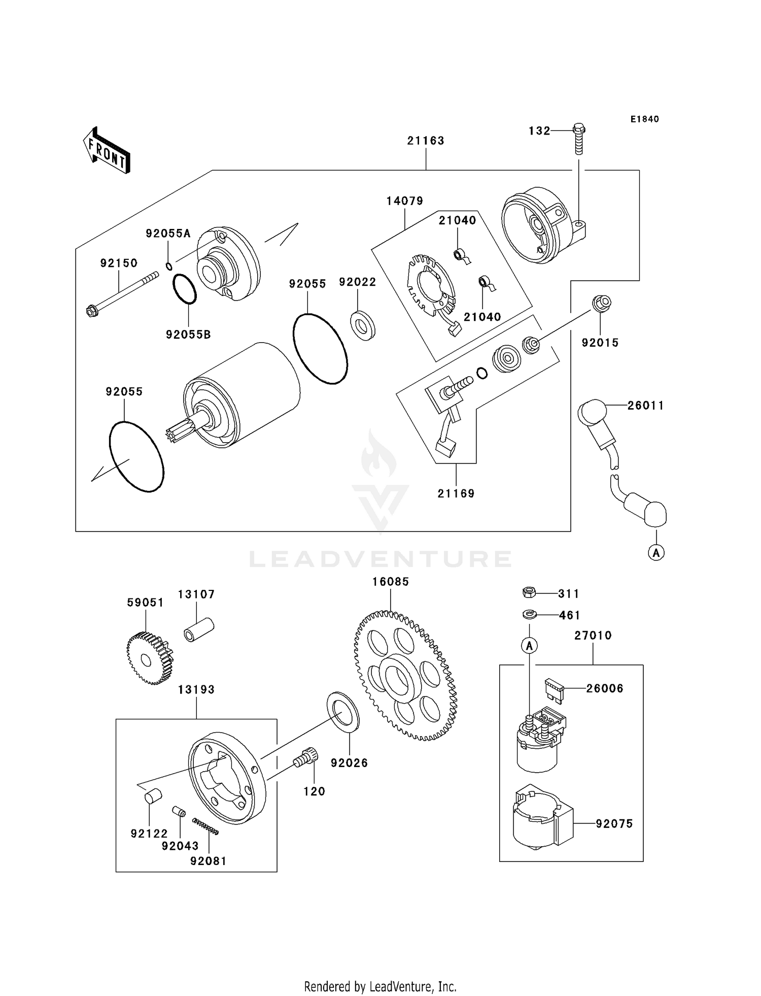 STARTER MOTOR