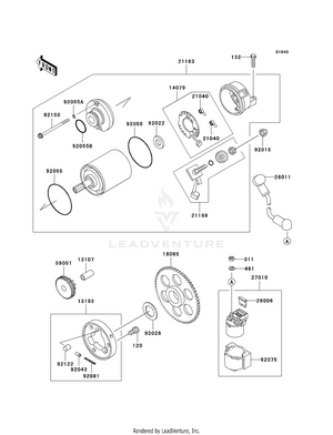 Starter Motor Schematic