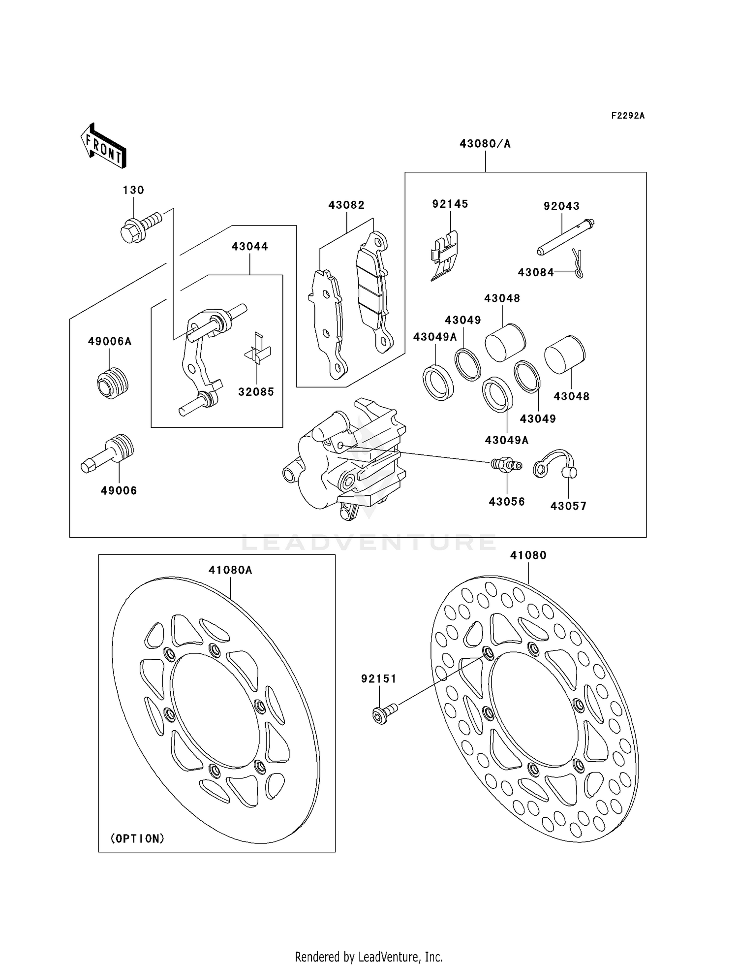 FRONT BRAKE (A4/A5)