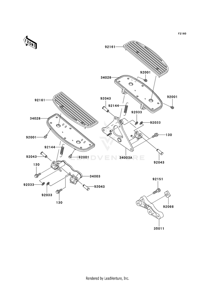 Footrests Schematic