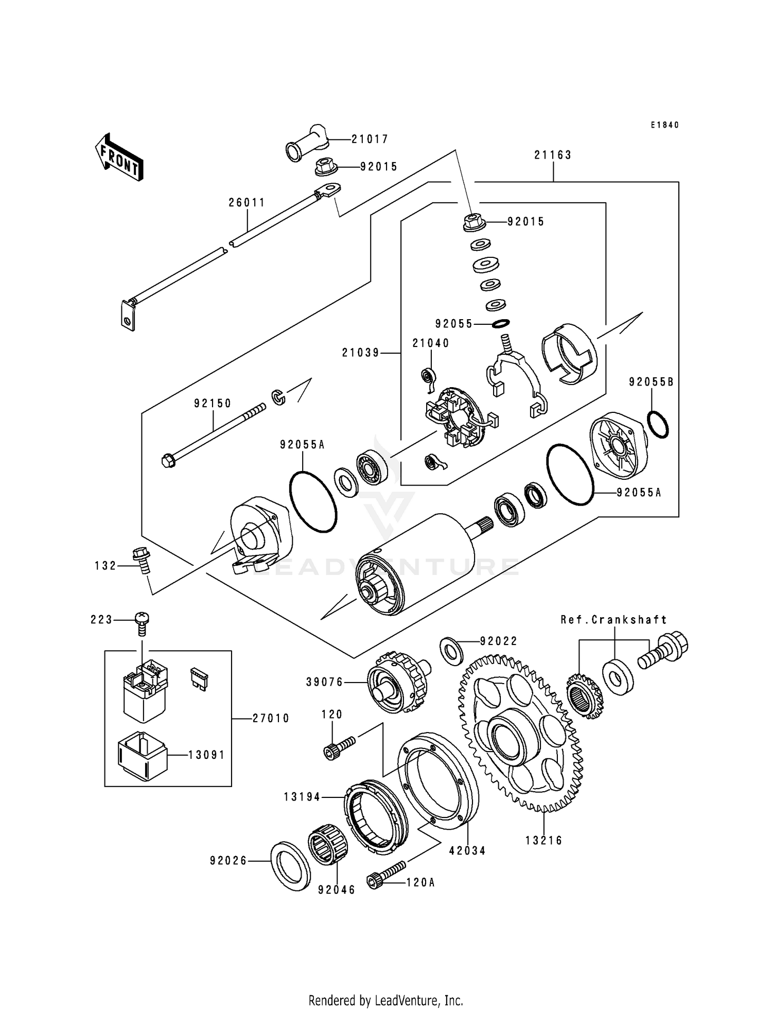 STARTER MOTOR