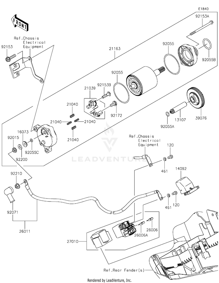 Starter Motor Schematic