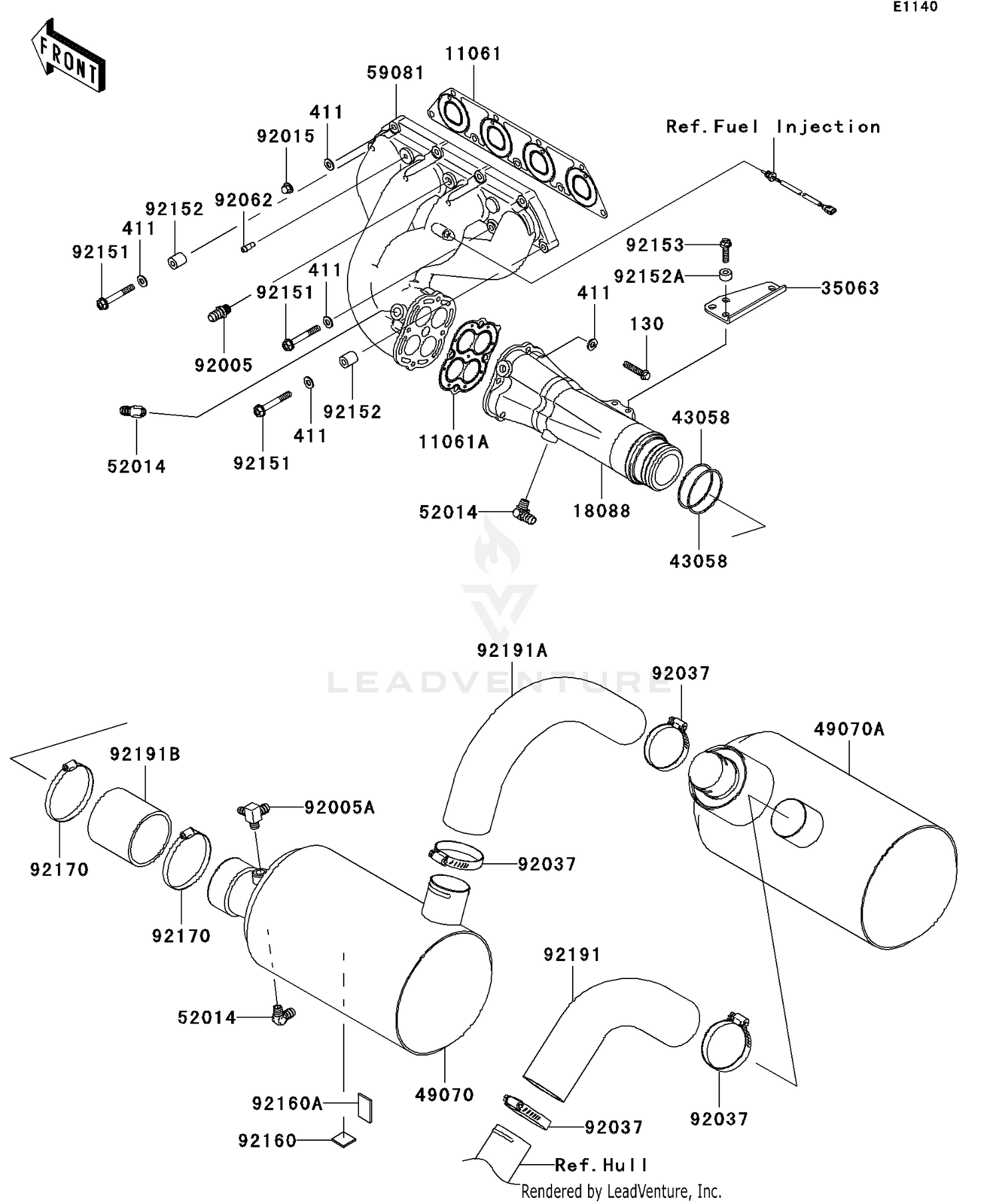 Muffler(s)(A6F&sim;A8F)