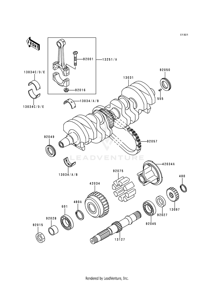 Crankshaft Schematic