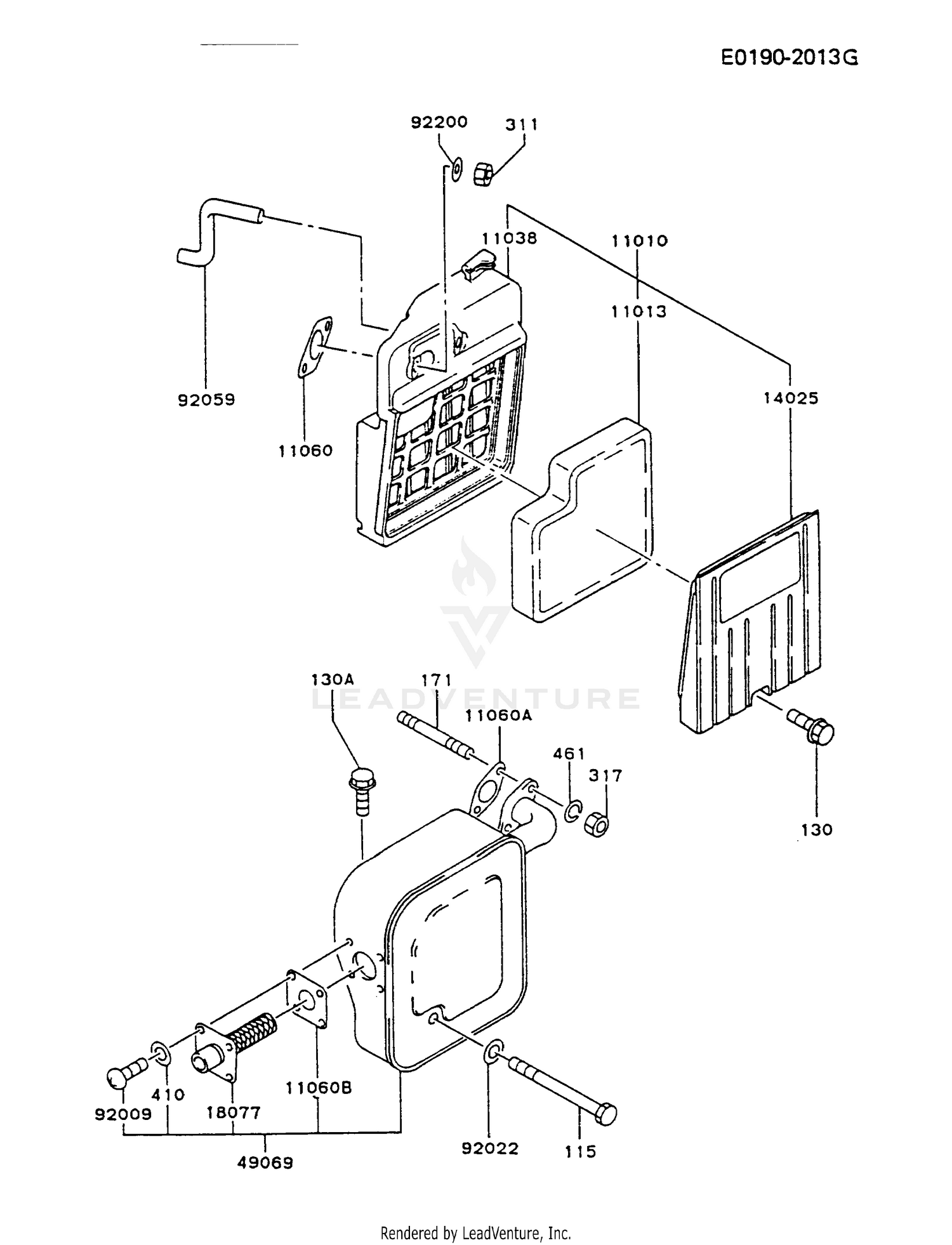 AIR-FILTER/MUFFLER