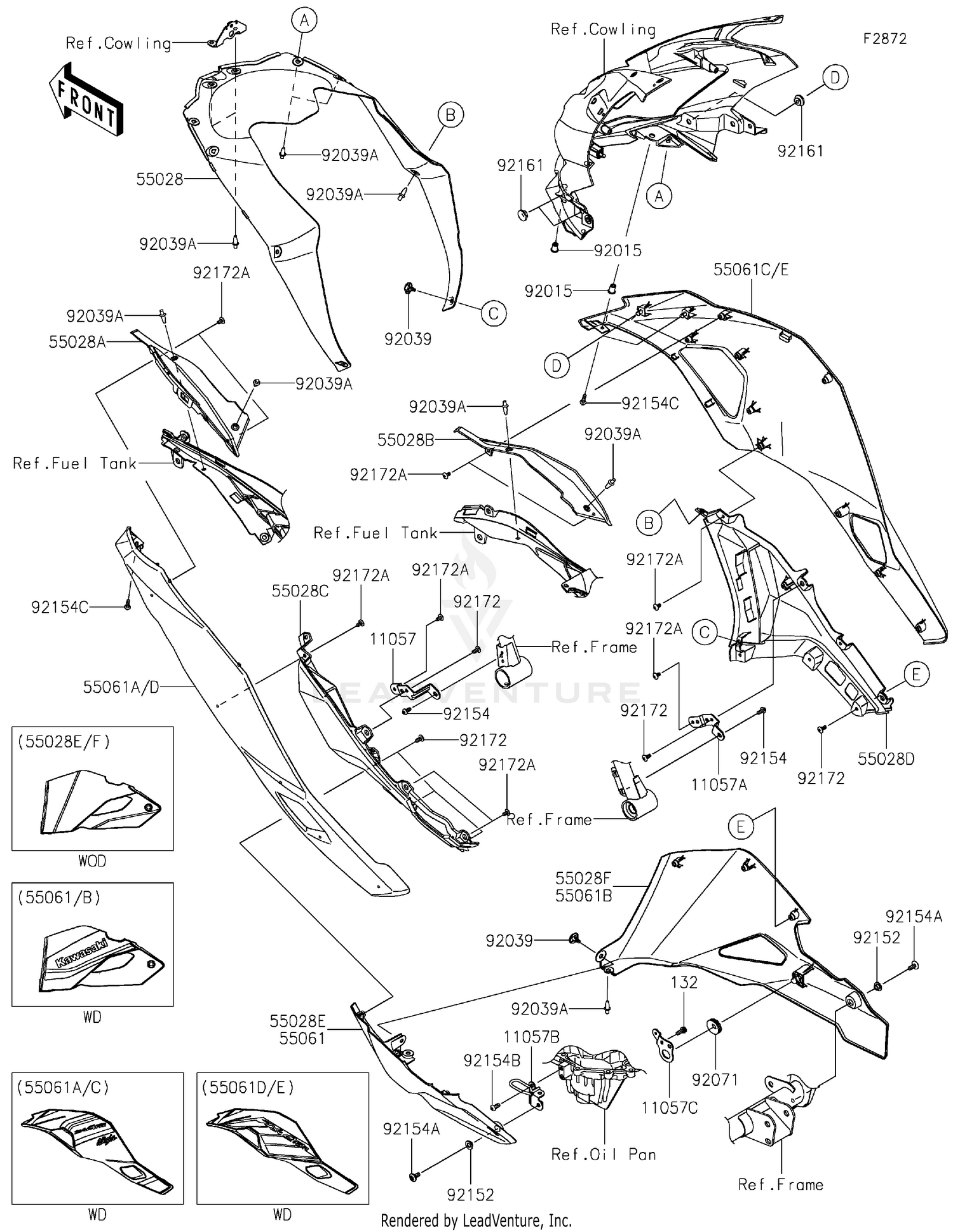 Cowling Lowers(SSFAN/SSFAL)