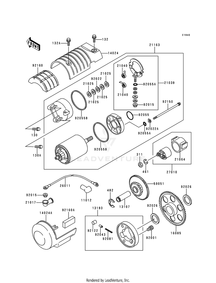 Starter Motor Schematic