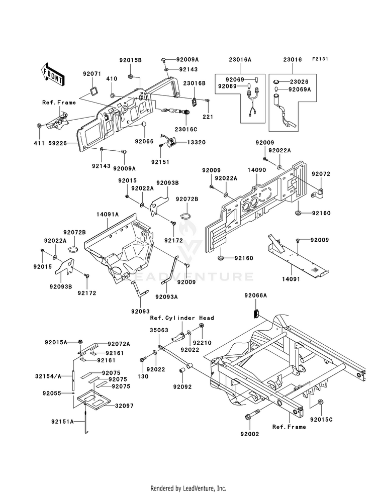 Frame Fittings Schematic