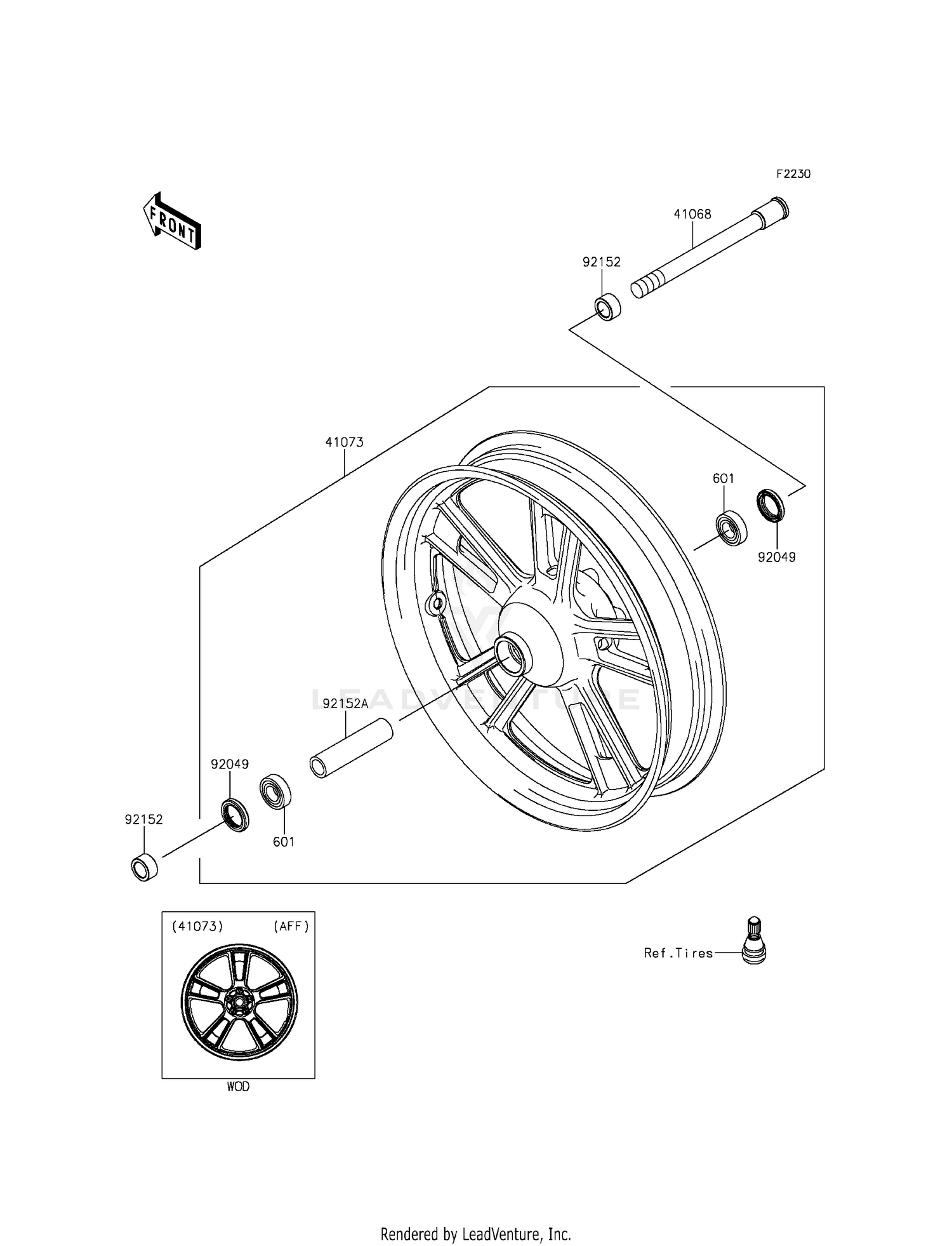 FRONT WHEEL