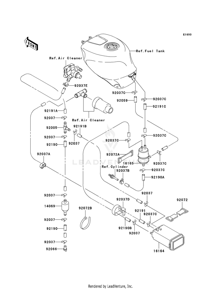 Fuel Evaporative System Schematic