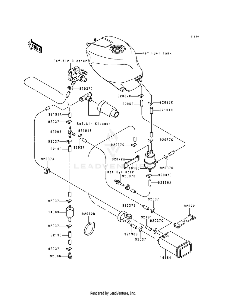 Fuel Evaporative System Schematic