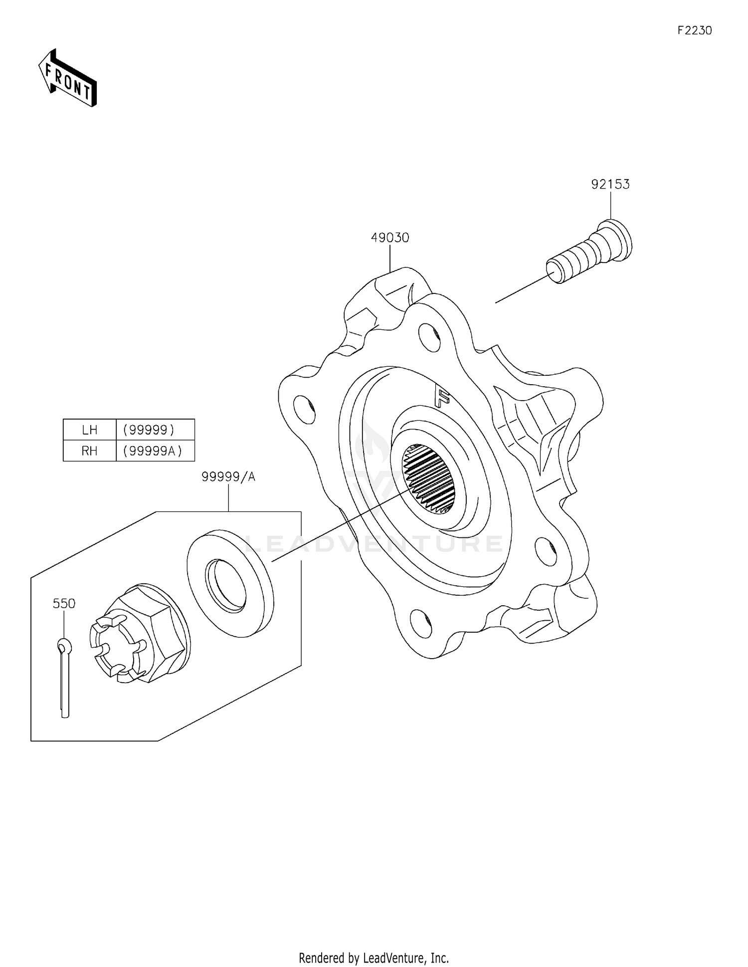 Front Hubs/Brakes