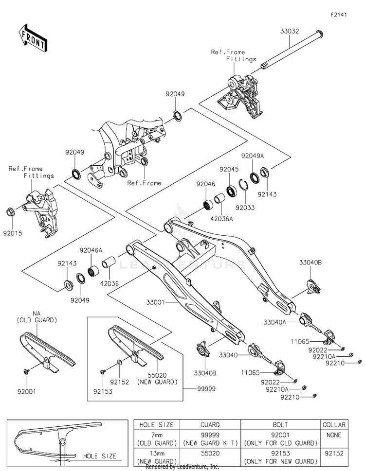 Swingarm Schematic