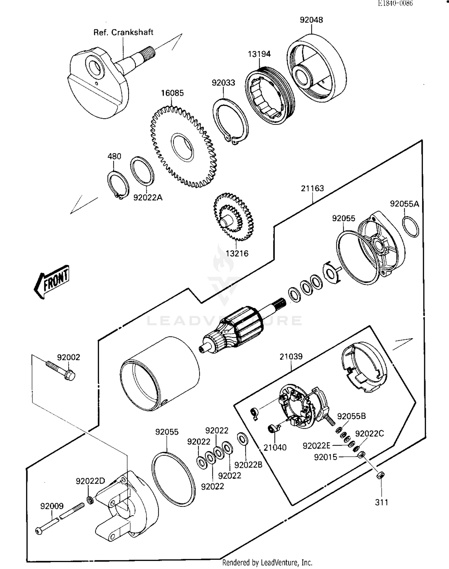 STARTER MOTOR