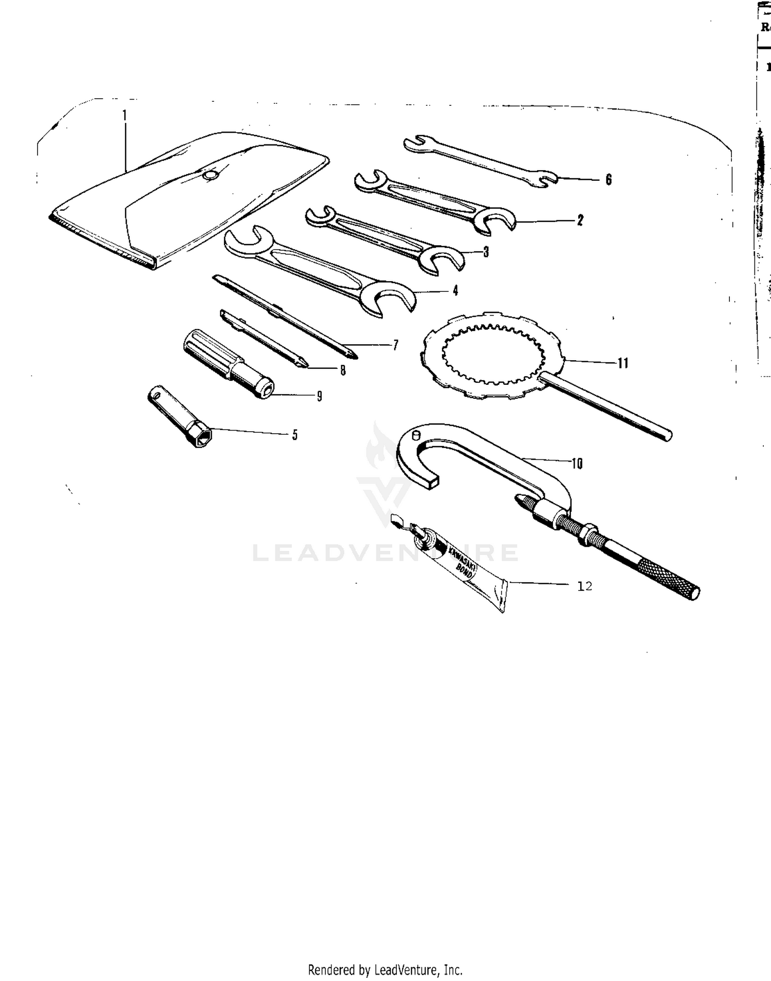OWNER TOOLS/SPECIAL SERVICE TOOLS ('71 F