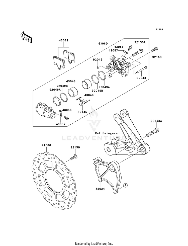 Rear Brake Schematic