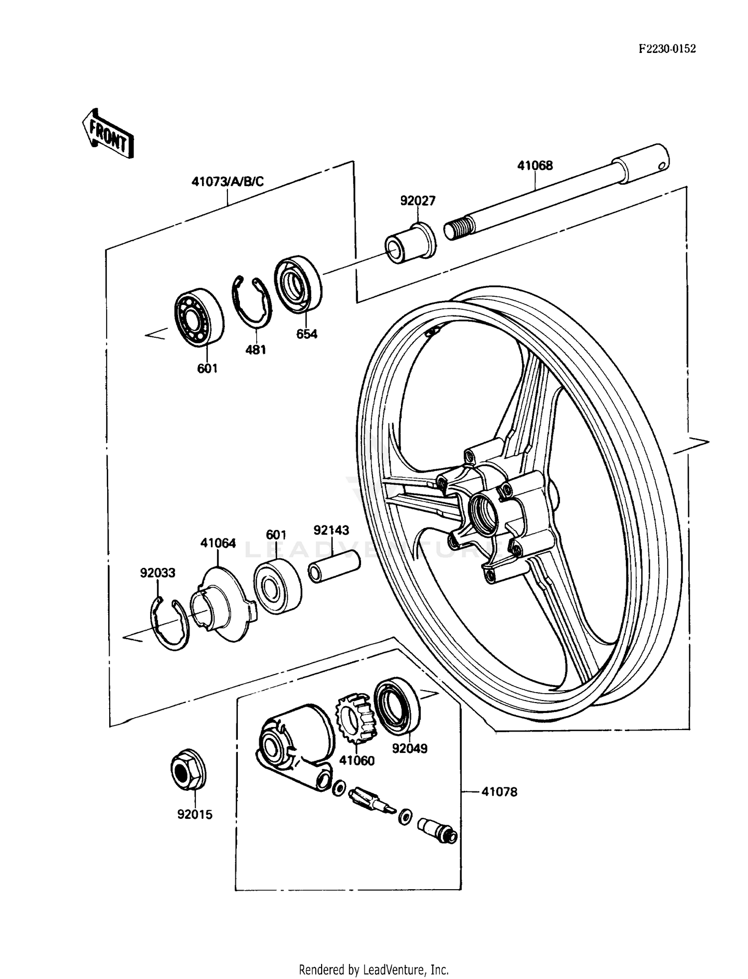 FRONT WHEEL