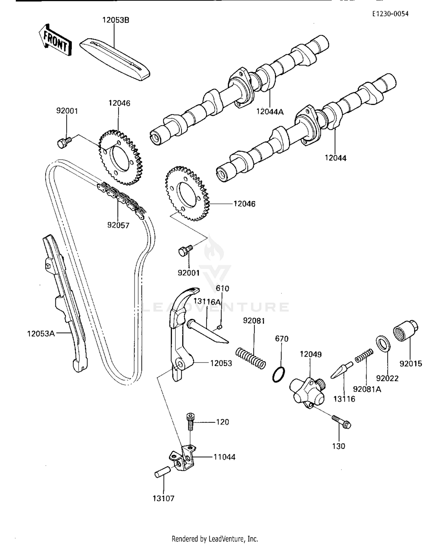 CAMSHAFTS/CHAIN/TENSIONER