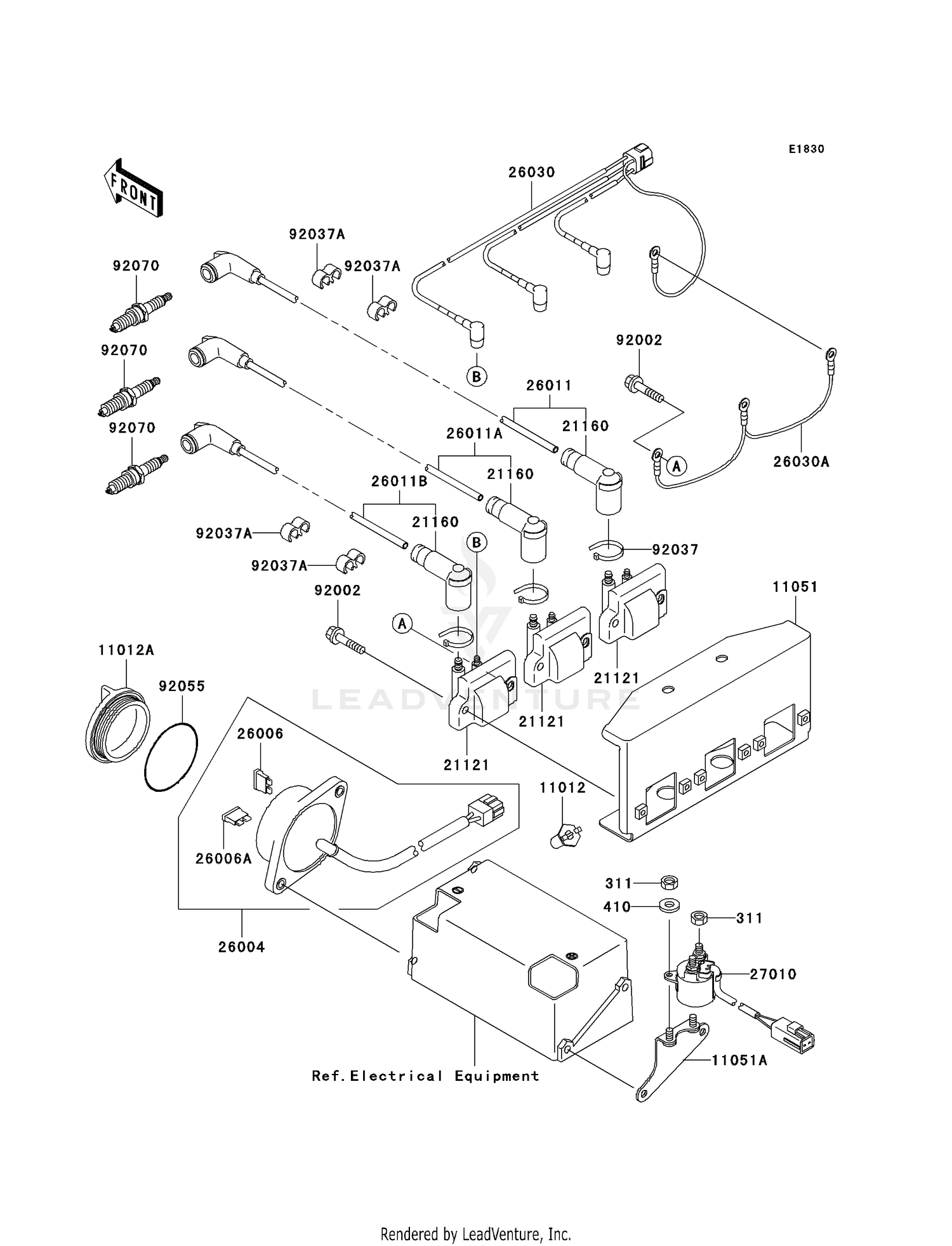 IGNITION SYSTEM (JT1100-F1)