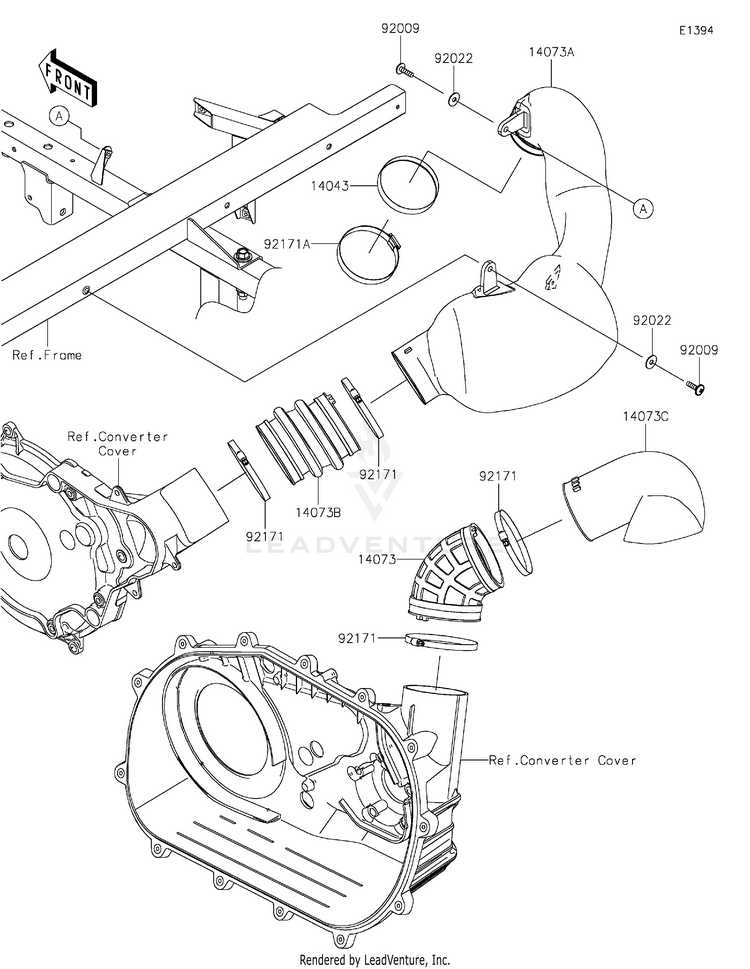 Air Cleaner-Belt Converter Schematic