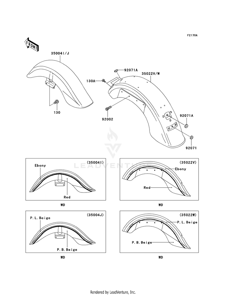 Fenders (Vn1500-L3) Schematic