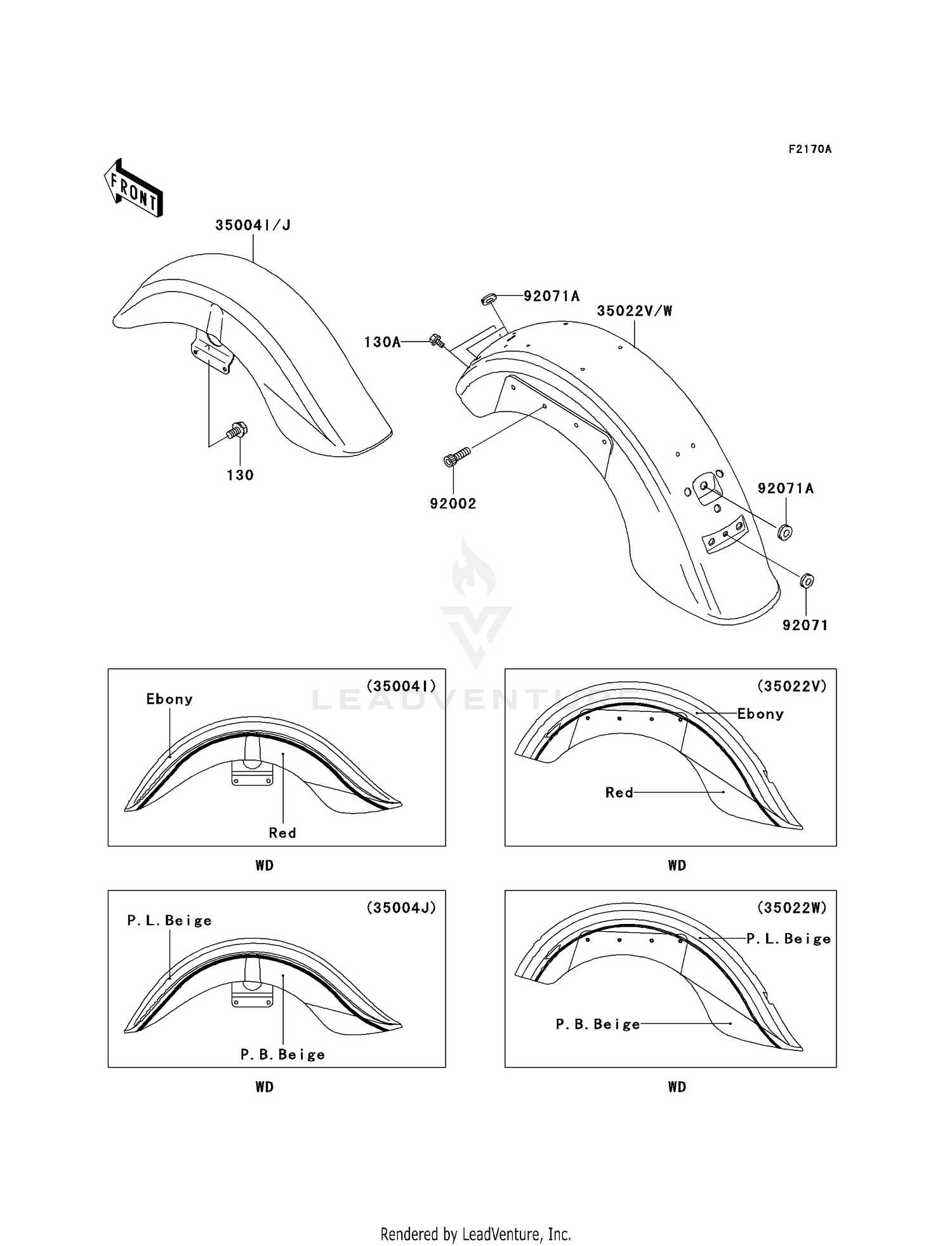 FENDERS (VN1500-L3)