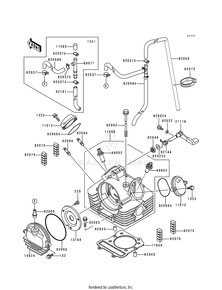 Cylinder Head Schematic