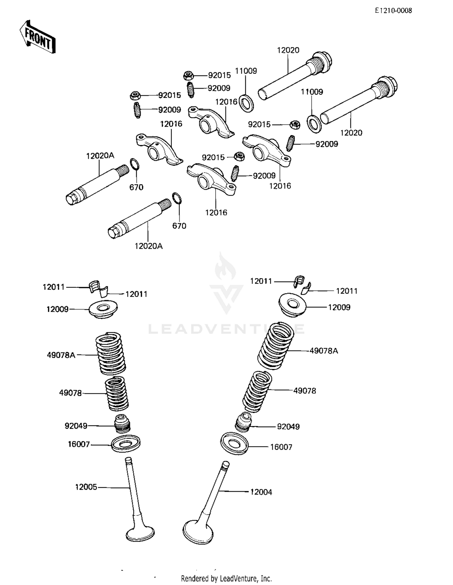ROCKER ARMS/VALVES
