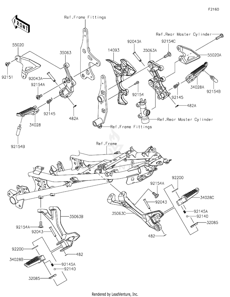Footrests Schematic