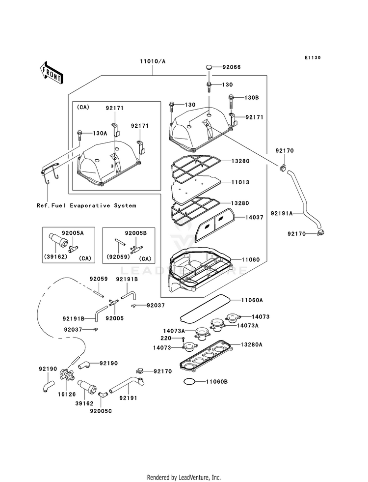 Air Cleaner Schematic