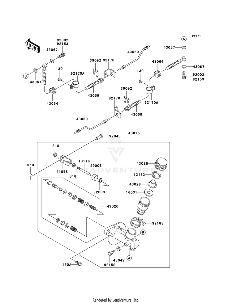 Master Cylinder Schematic