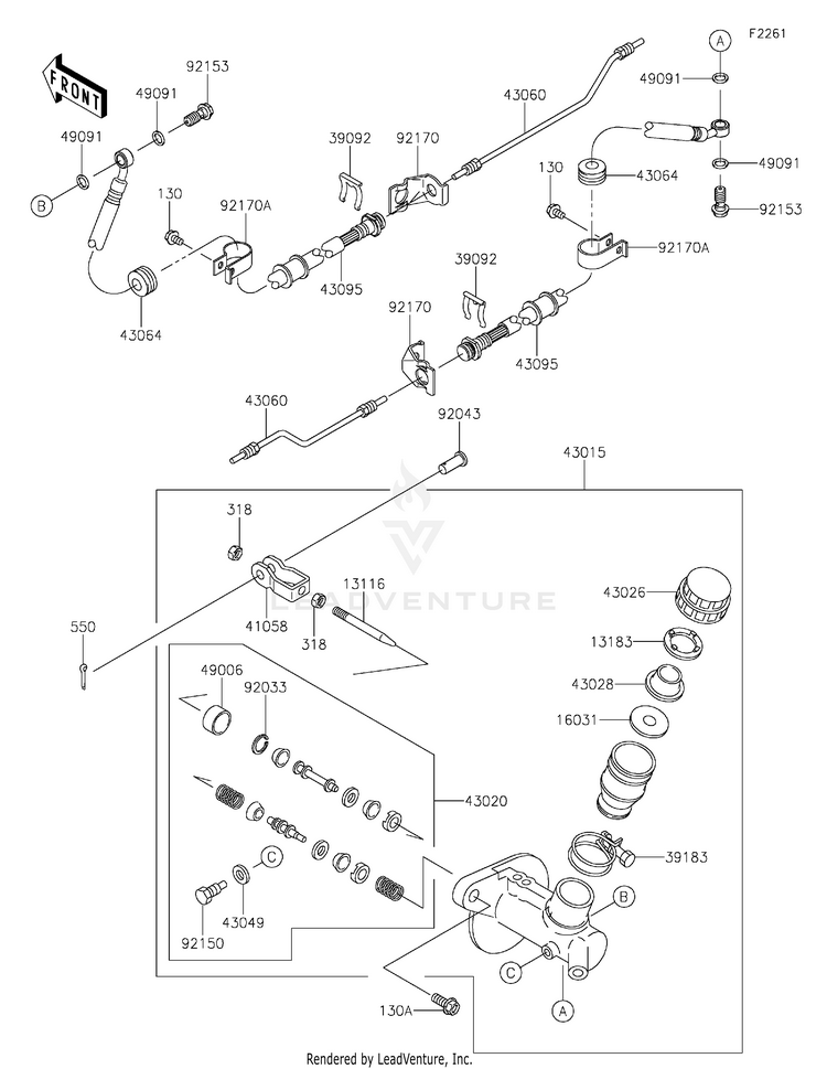 Master Cylinder Schematic