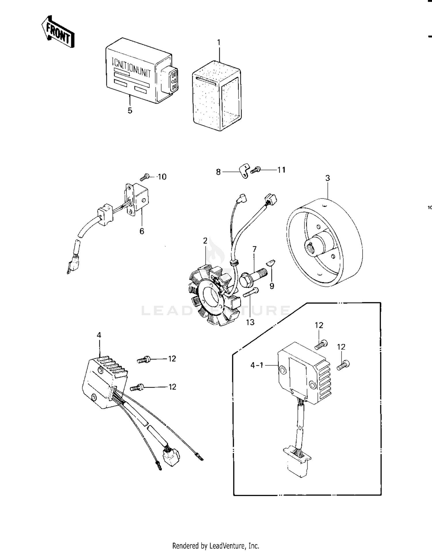 IGNITION/GENERATOR/REGULATOR