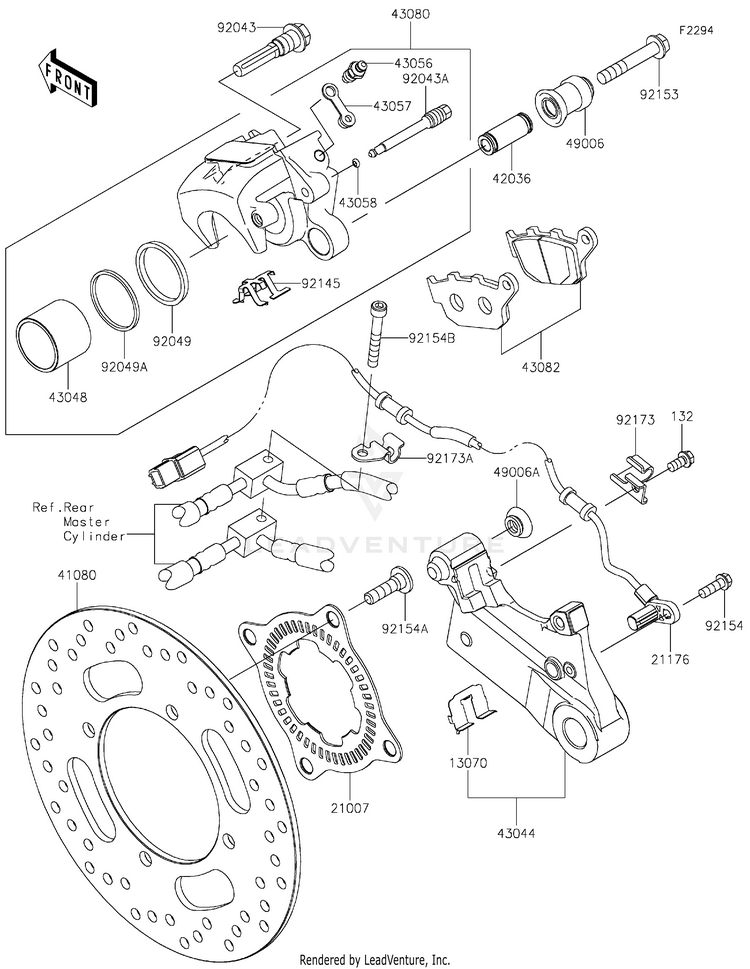 Rear Brake Schematic