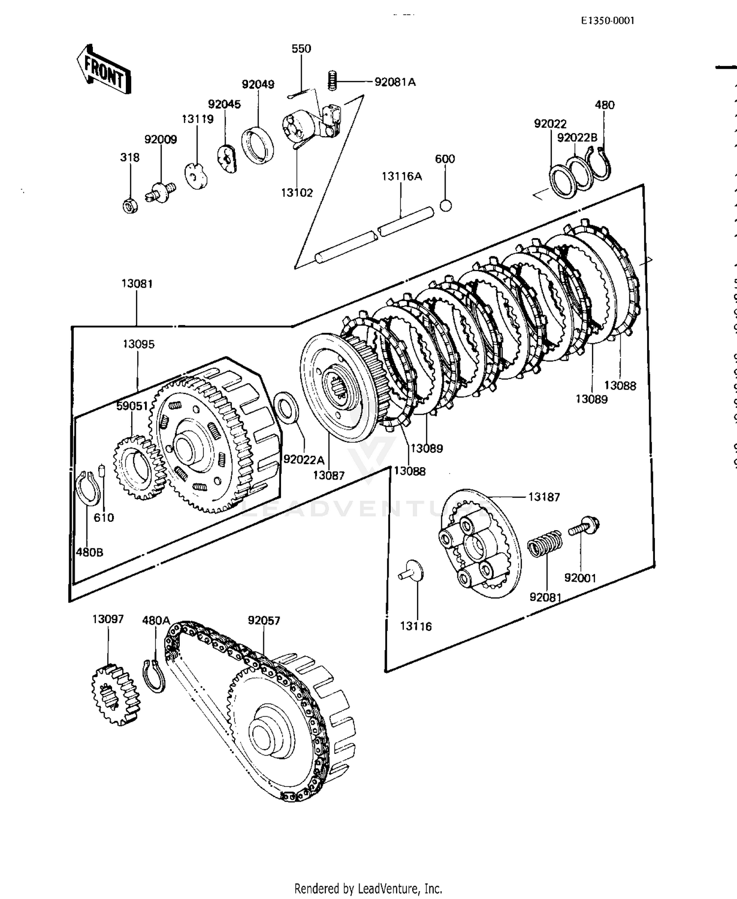 CLUTCH (KZ440-D2)