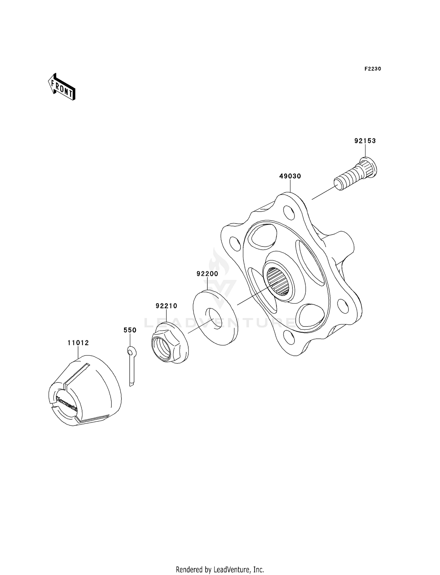 FRONT HUBS/BRAKES