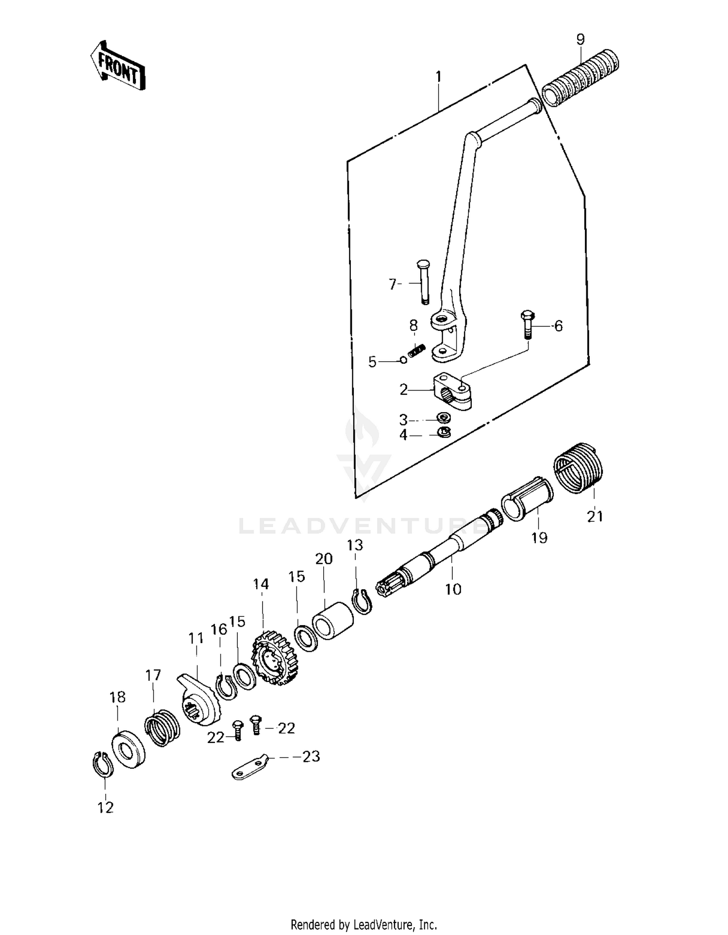 KICKSTARTER MECHANISM