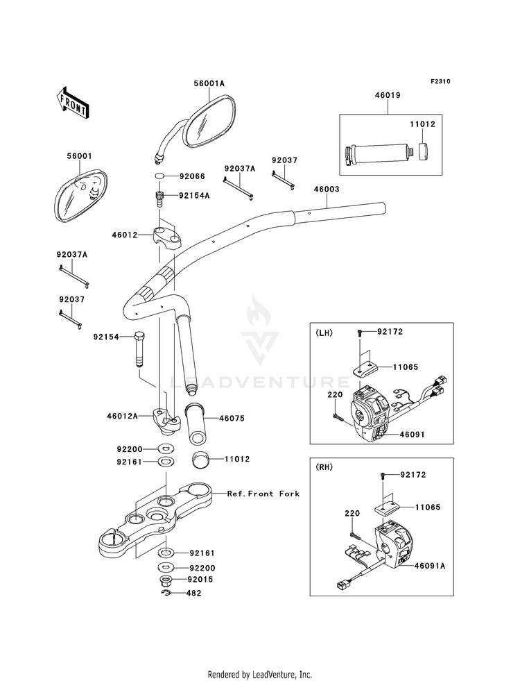 Handlebar Schematic