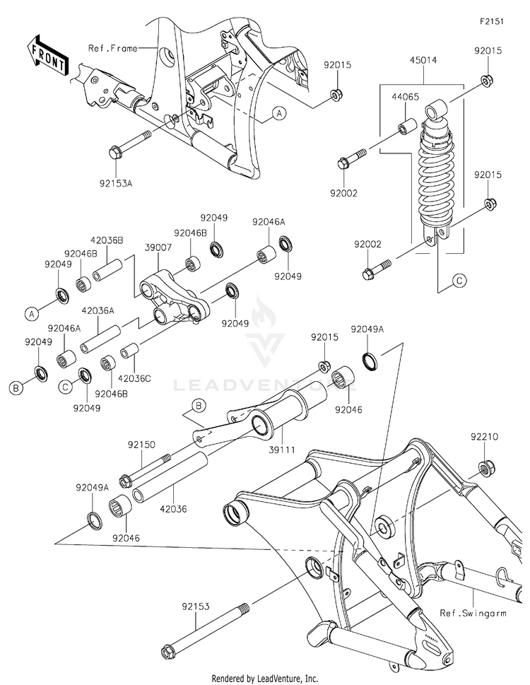 Suspension/Shock Absorber Schematic