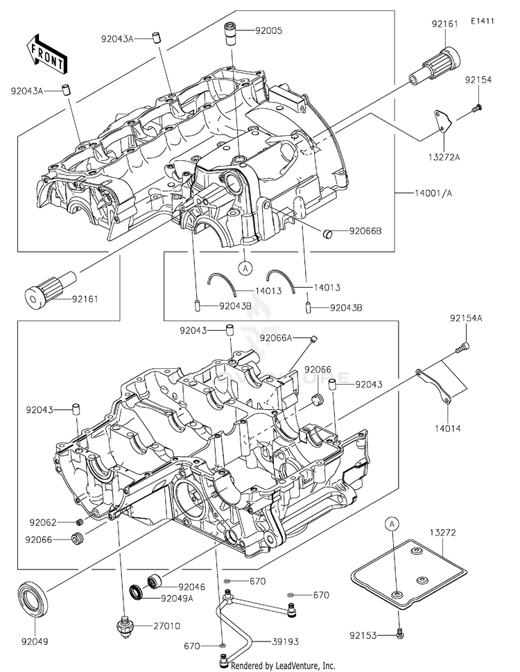 Crankcase Schematic