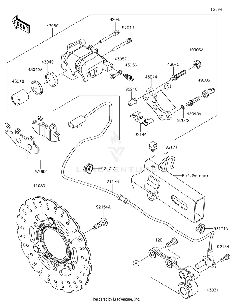 Rear Brake Schematic