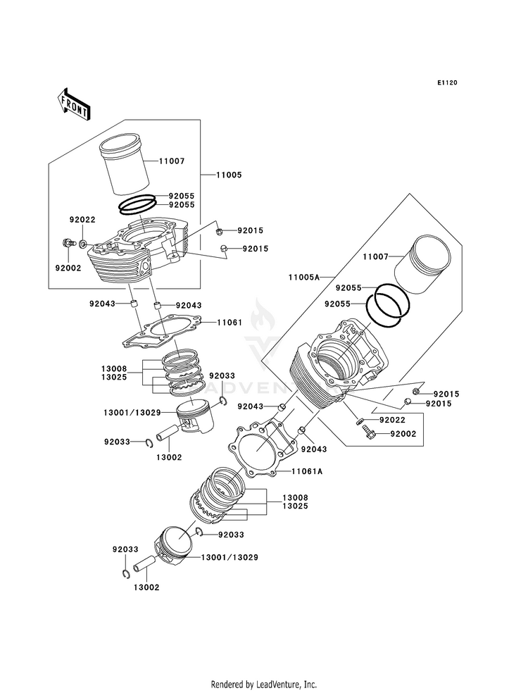 Cylinder/Piston(S) Schematic