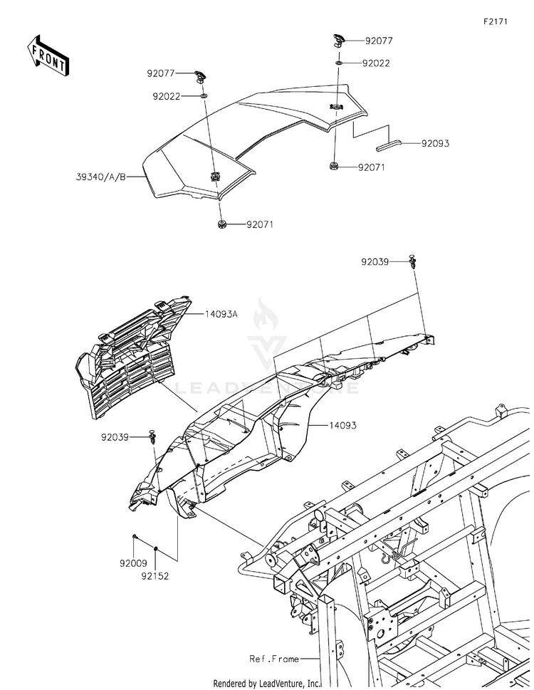 Front Fender(S) Schematic