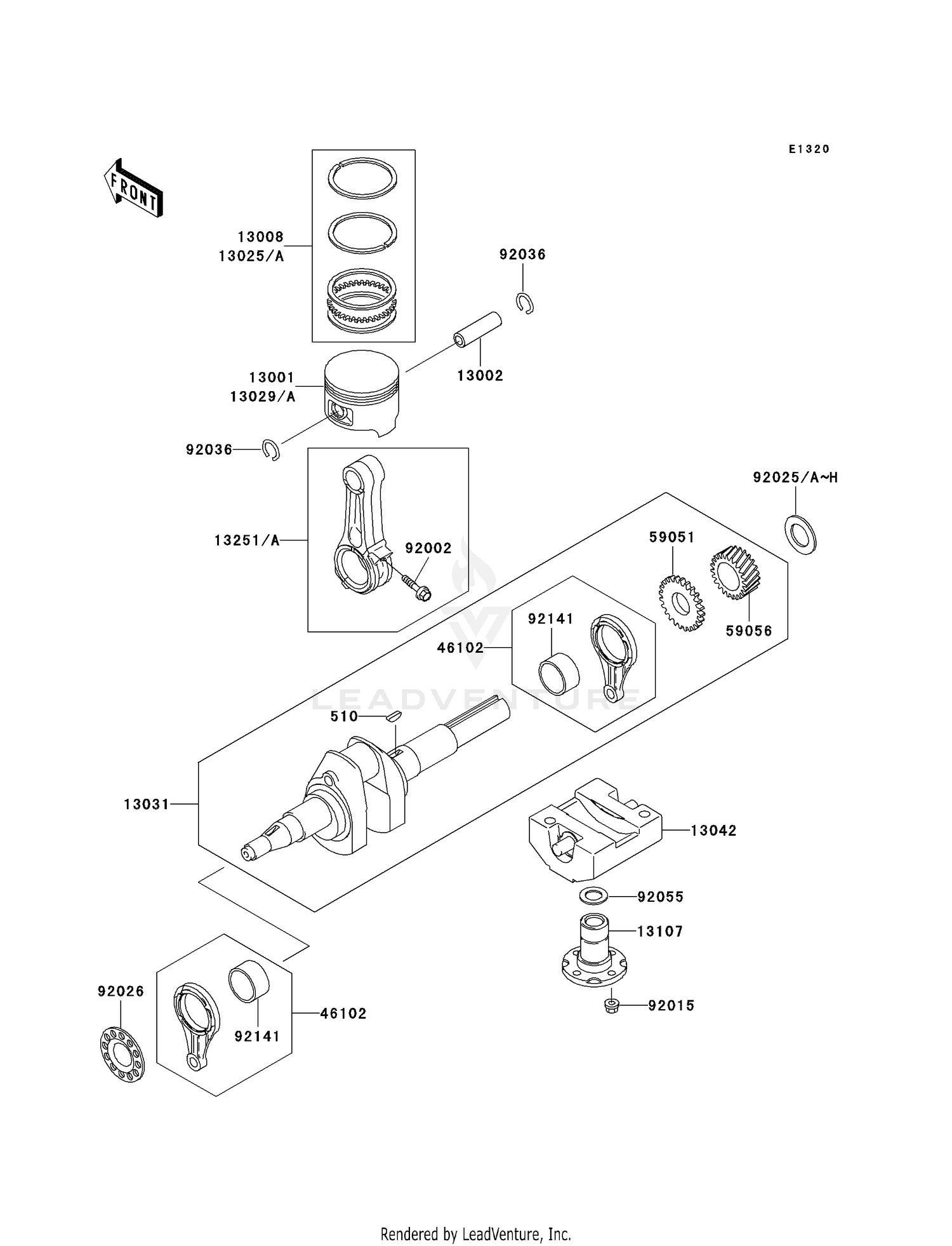 CRANKSHAFT/PISTON(S)
