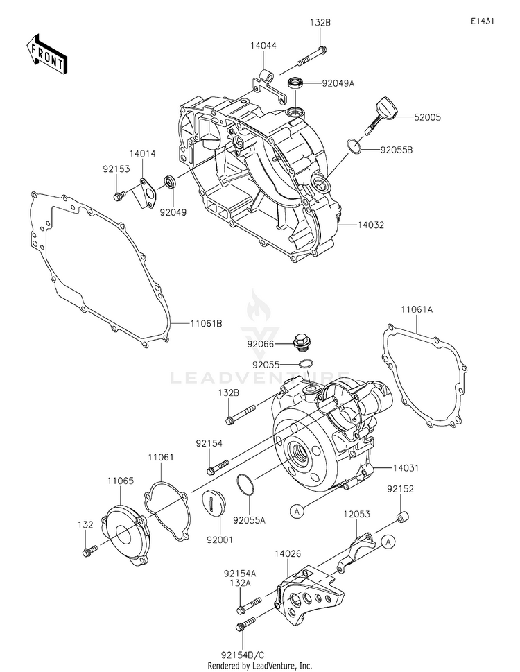 Engine Cover(S) Schematic