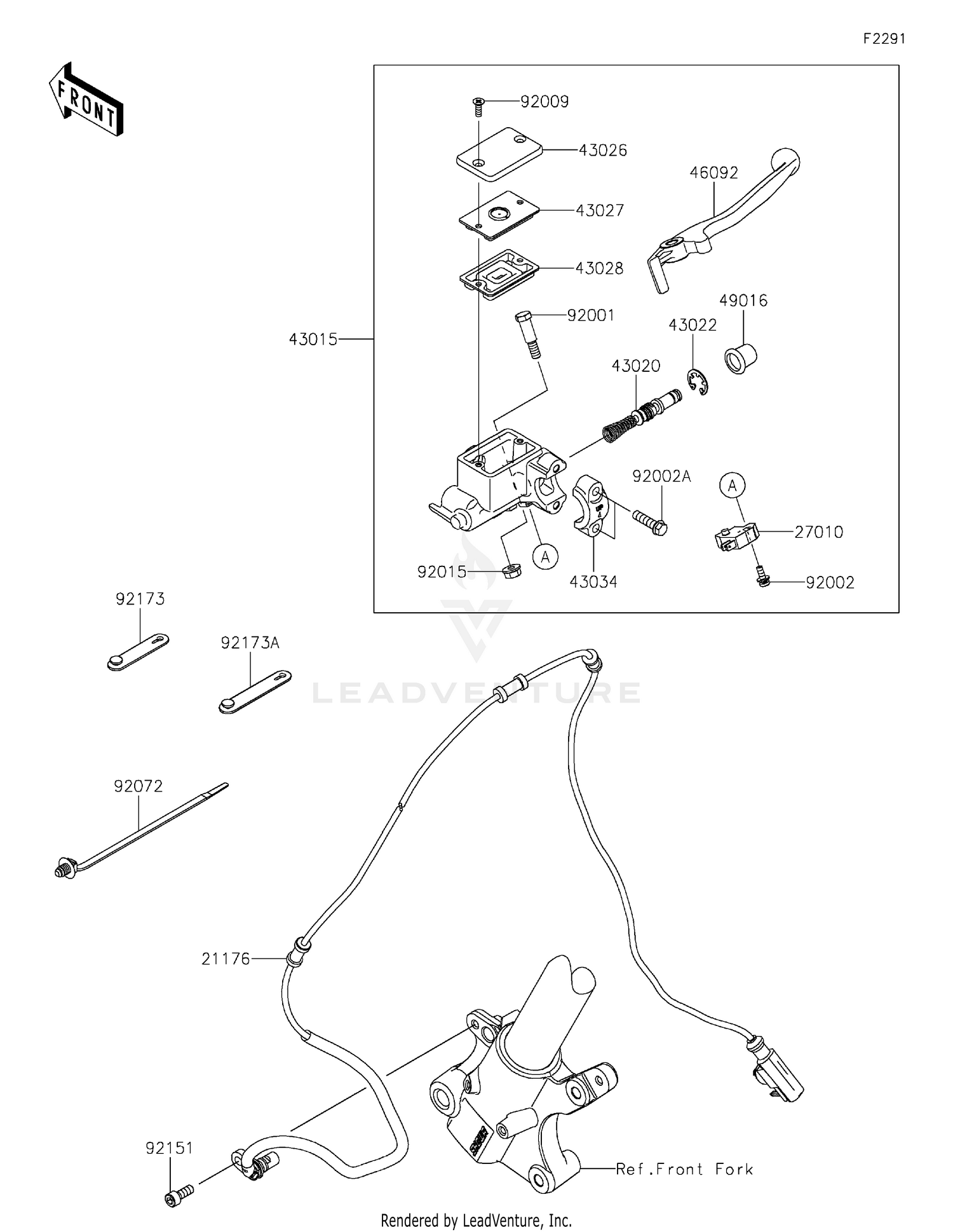 Front Master Cylinder