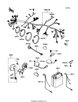 Chassis Electrical Equipment Schematic