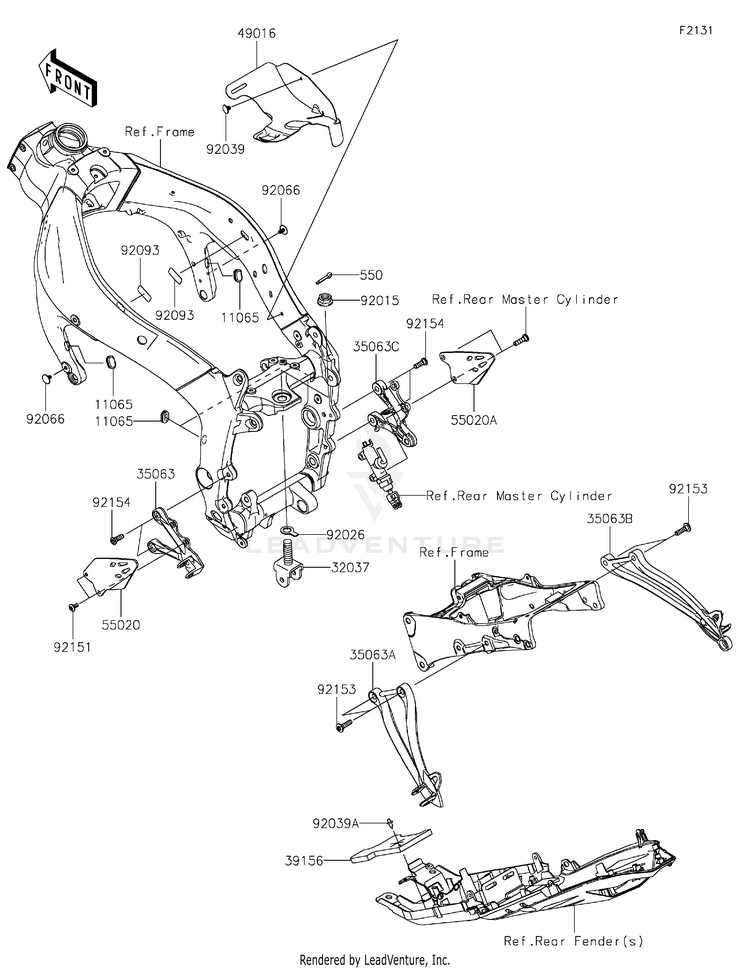 Frame Fittings Schematic