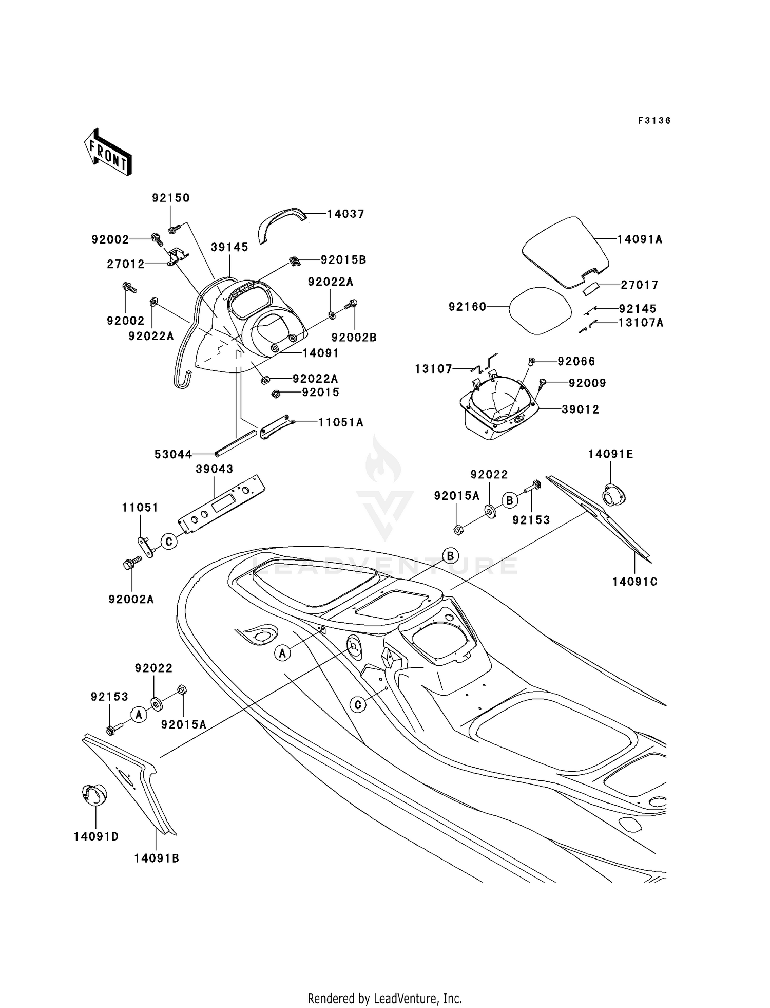 HULL MIDDLE FITTINGS